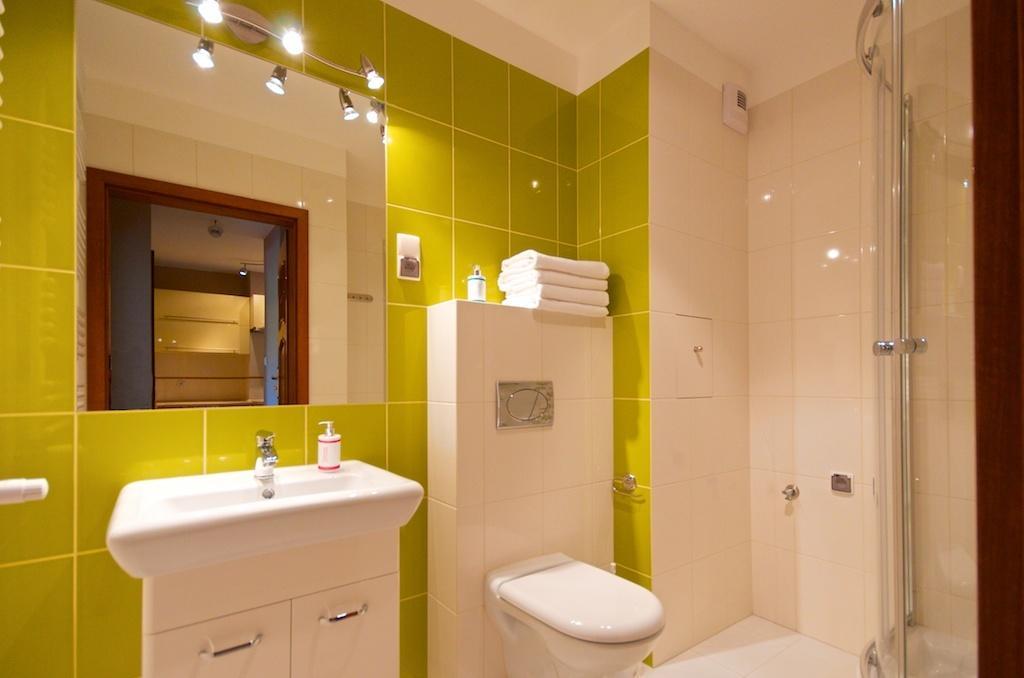Na Grobli 16A Appartement Wrocław Kamer foto